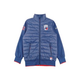 Manufacture Royal Blue Intercotton Long Sleeve Padded Jacket Stylish Design Contrasting Sleeve Edges Zipper Pocket Padded Jacket Specialist Equestrian Competition 100% Nylon J1022 Manufacture Royal Blue Intercotton Long Sleeve Padded Jacket Stylish Design Contrasting Sleeve Edges Zipper Pocket Padded Jacket Specialist Equestrian Competition 100% Nylon J1022